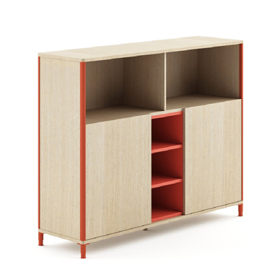 satın al FLEX çok fonksiyonel tasarım ofisi dosya çekmeceleri ile Credenza depolama dolabı online manufacture