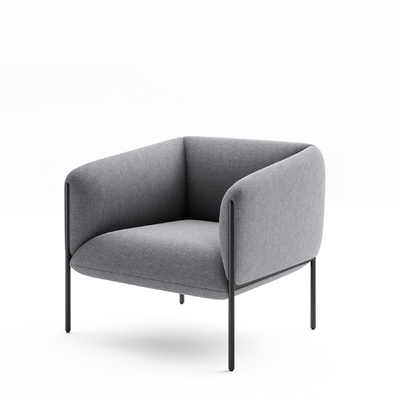 satın al Minimalist Tasarım Modern Ofis Kanepe Tek Lounge Sandalye 425mm Yükseklik Küçük Alanlar İçin online manufacture